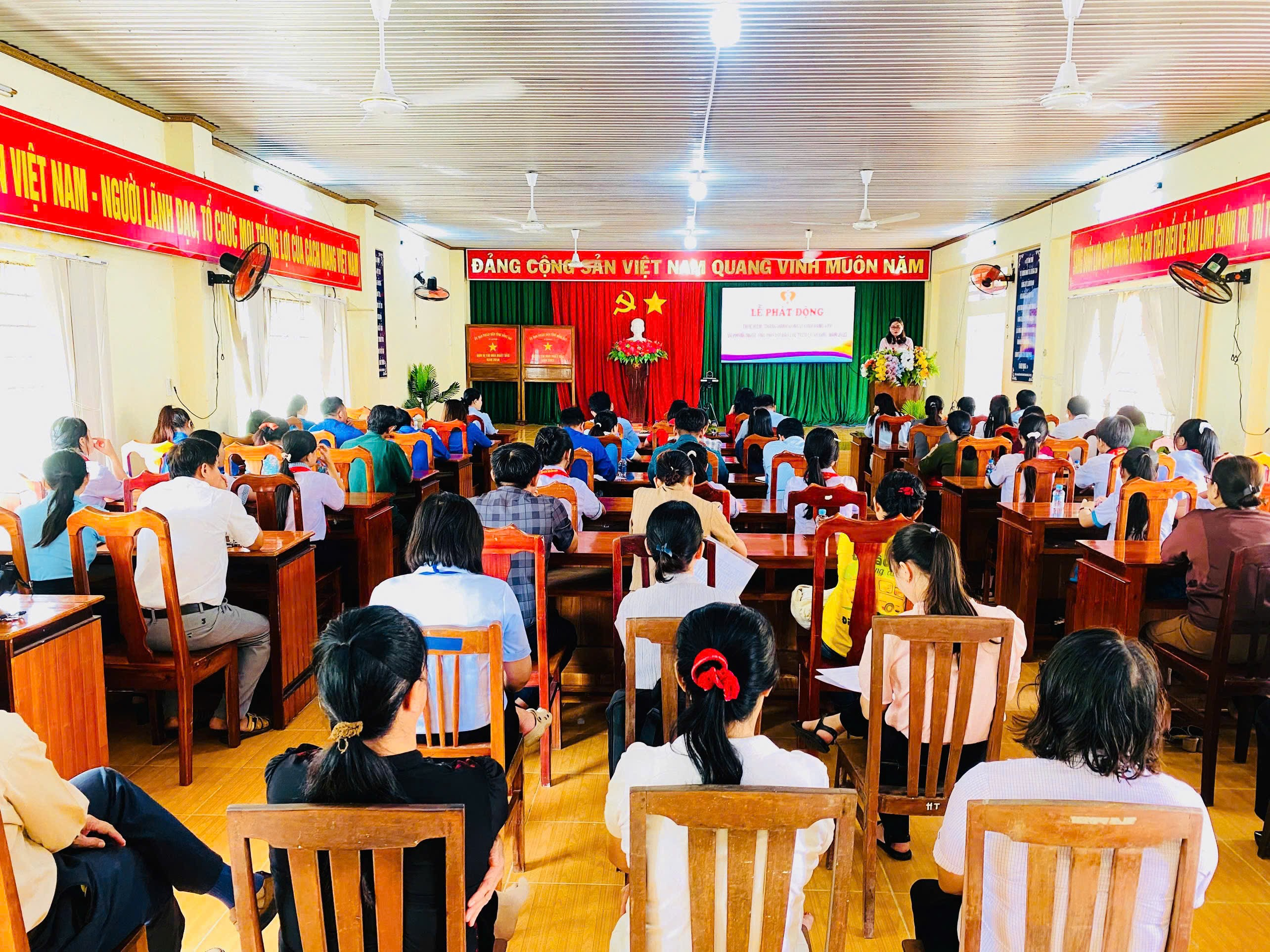 XÃ XUÂN THÀNH TỔ CHỨC LỄ PHÁT ĐỘNG “THÁNG HÀNH ĐỘNG VÌ BÌNH ĐẲNG GIỚI VÀ PHÒNG NGỪA, ỨNG PHÓ VỚI BẠO LỰC TRÊN CƠ SỞ GIỚI” NĂM 2025