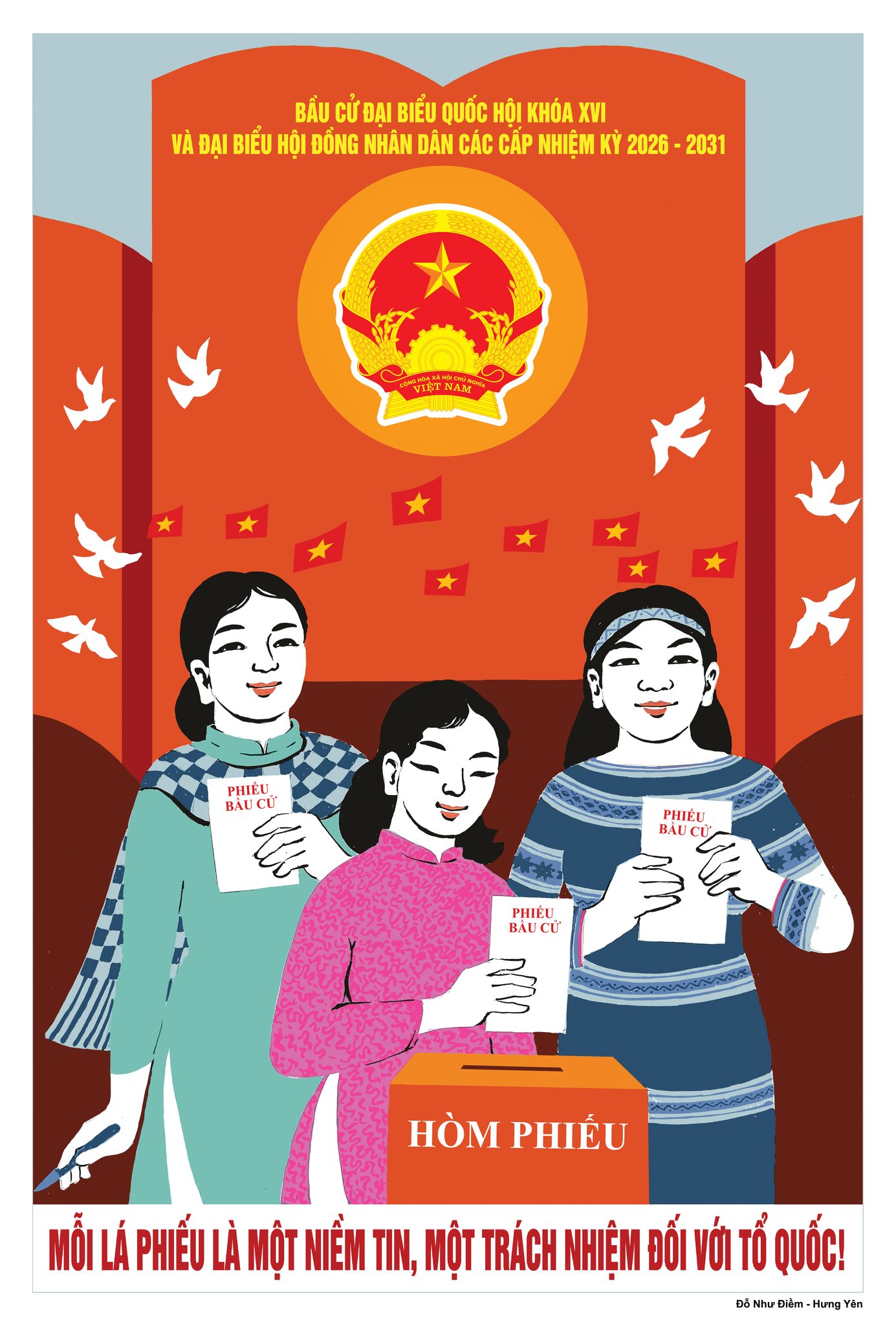 PHÁT HUY QUYỀN LÀM CHỦ CỦA NHÂN DÂN – CỬ TRI XÃ XUÂN THÀNH TÍCH CỰC THAM GIA BẦU CỬ